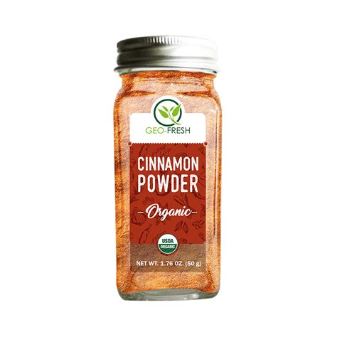 Organic Cinnamon Powder 45g - Geo-Fresh Organic