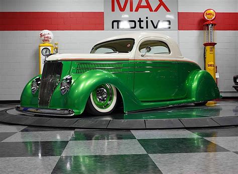 Slammed 1936 Ford Sits so Close to the Ground It Hurts Your Eyes - autoevolution