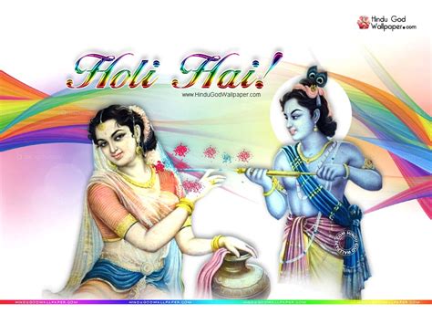 Radha Krishna Holi Wallpapers - Wallpaper Cave