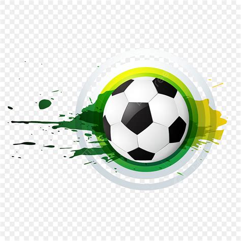 Footbal Vector PNG Images, Vector Football, Football Black And White, Abstract, Ball PNG Image ...