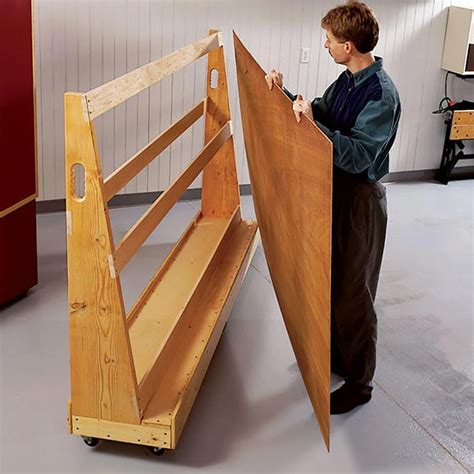 Roll-Around Plywood Cart Woodworking Plan from WOOD Magazine