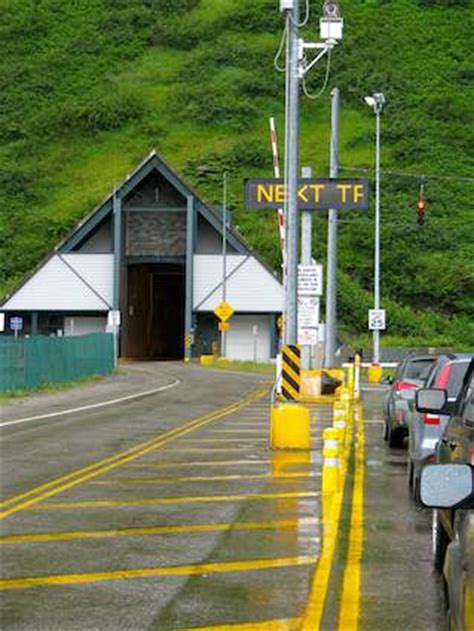 Anton Anderson Memorial Tunnel in Whittier, Alaska (with map, video ...