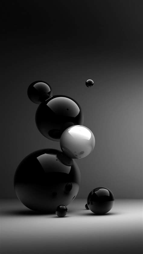 Black 3D Mobile Wallpapers - Wallpaper Cave