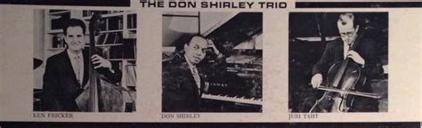 Don Shirley Trio | Discography | Discogs