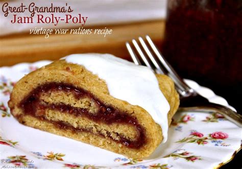 Vintage Jam Roly-Poly without Suet Recipe