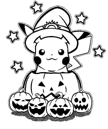 Halloween Pikachu