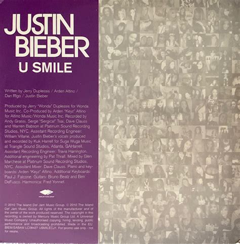 U Smile/Editions | Justin Bieber Wiki | Fandom