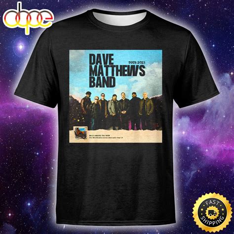 Announcing 2023 Summer Tour - Dave Matthews Band Unisex T-Shirt ...