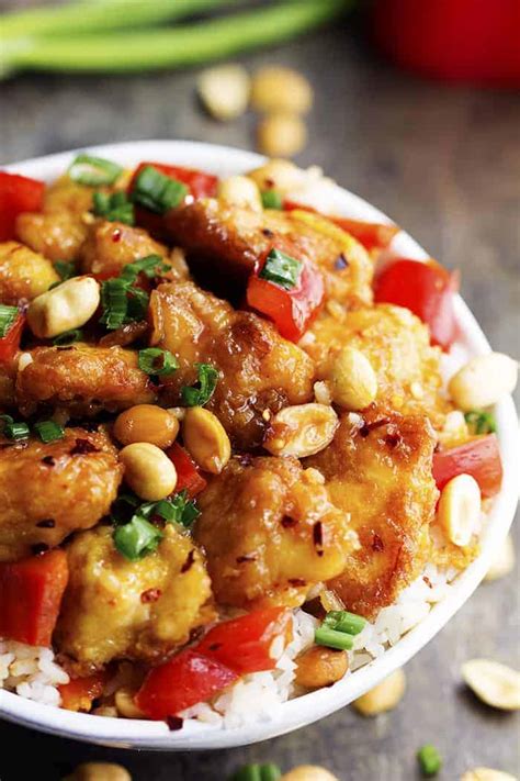 Baked Kung Pao Chicken Recipe - Detoxil