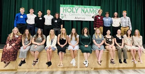 Holy Name 2019 grads return for ‘Senior Day’ | News, Sports, Jobs - Daily Press