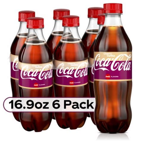 Coca-Cola® Cherry Vanilla Soda Bottles, 6 pk / 16.9 fl oz - Kroger