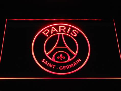 Paris Saint-Germain FC Crest LED Neon Sign | SafeSpecial