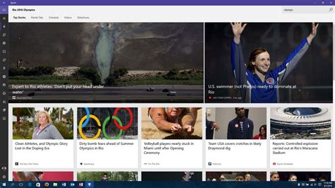 MSN Sports readies for Rio Olympics with UWP app updates - OnMSFT.com