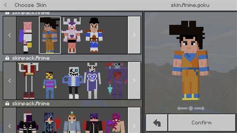 Game & Anime 4D Skin Packs (5 Packs) Mods Minecraft Bedrock