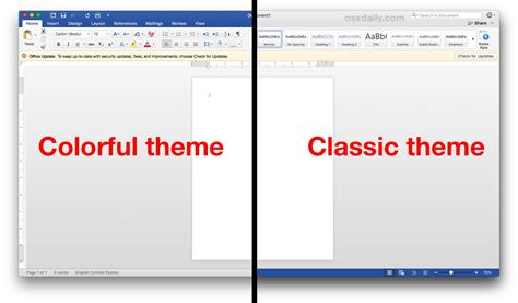 How to Change Microsoft Office Theme on Mac