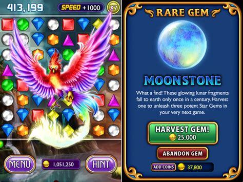 New Powerful Rare Gems Await To Be Harvested In The Latest Bejeweled 2 + Blitz For iPhone