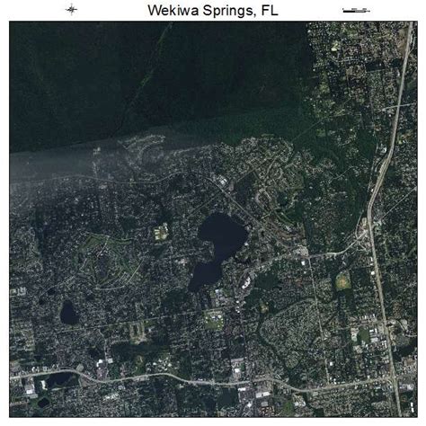 Aerial Photography Map of Wekiwa Springs, FL Florida