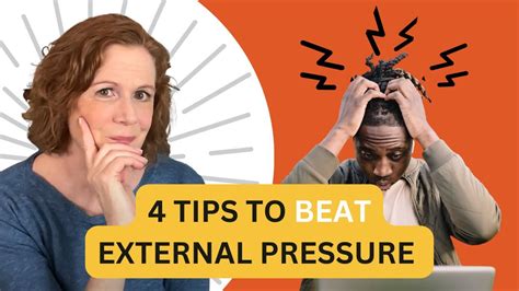 How To Deal With External Pressure To Be Perfect - YouTube