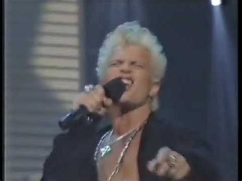 Billy Idol - Cradle of Love Live 1991 - YouTube