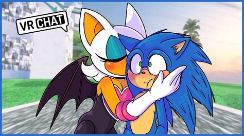 Rouge And Sonic Kiss