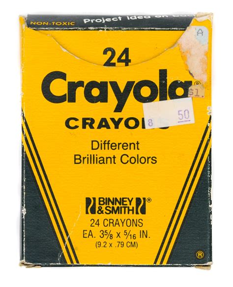 Vintage 24 Crayola Crayons: What's Inside the Box | Jenny's Crayon Collection