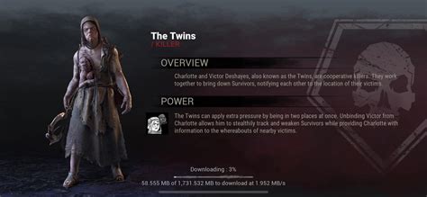 Today on DBD mobile we got the twins : r/deadbydaylight