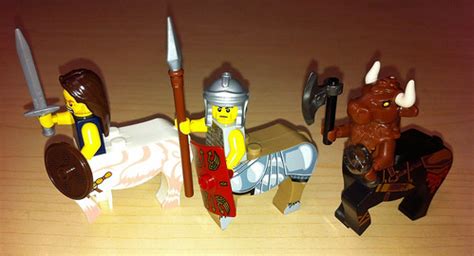 LEGO Collectible Minifigures Series 6 & Brickforge Centaur… | Flickr