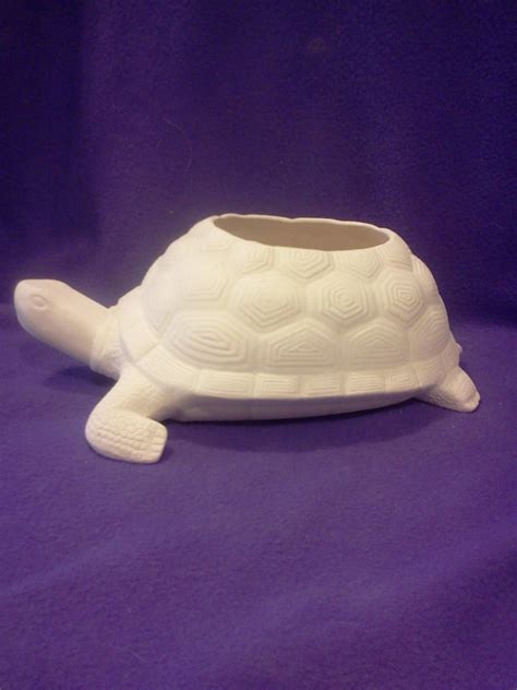 Turtle Planter Ready to Paint 12 Long X 5 Deep - Etsy