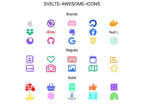 New Font Awesome SVG Icons for Svelte | by Shinichi Okada | mkdir Awesome