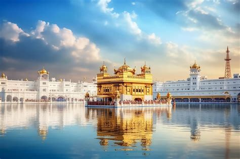 Premium Photo | The golden temple in amritsar