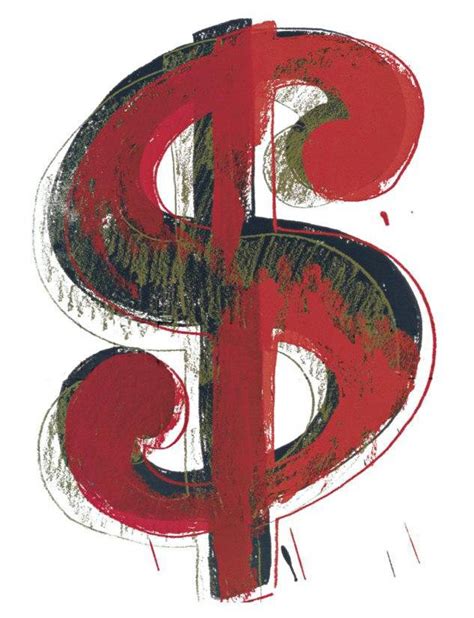 Andy Warhol Dollar Sign 1981 Painting | Best Dollar Sign 1981 Paintings For Sale