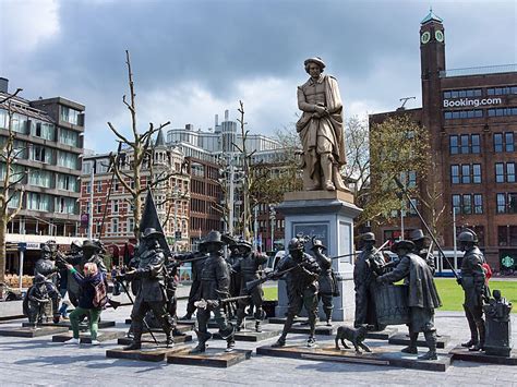 Rembrandt Square in Amsterdam, The Netherlands | Sygic Travel