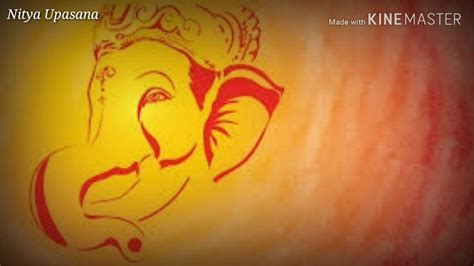 Ganapati Stotra (गणपती स्तोत्र) in Marathi - YouTube