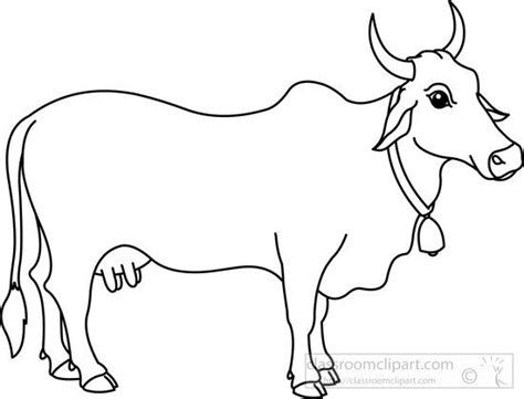 Line Drawing Cow at GetDrawings | Free download