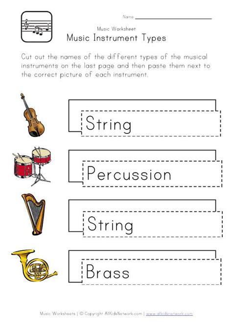 Printable Music Worksheets for Kids | Music worksheets, Music theory worksheets, Free music ...