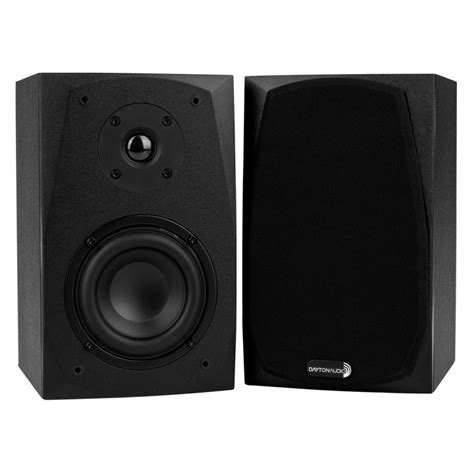 DAYTON AUDIO MK402X Bookshelf Speakers 2 Way 40W 4 Ohm 84dB 60Hz-20kHz (Pair) - Audiophonics