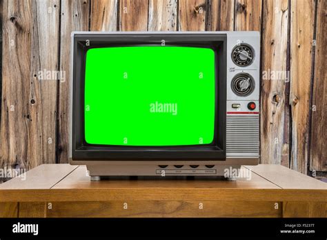 Vintage portable television chroma key hi-res stock photography and images - Alamy