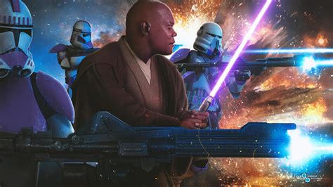 Star Wars The Clone Wars: Mace Windu and the 187th by andibaze on ...