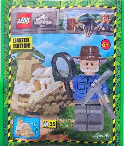 LEGO 122334 Alan with Dino Skeleton | Brickset