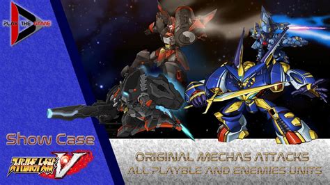 Super Robot Wars V: All Original Mechas Attacks [UPGRADE] [Show Case ...