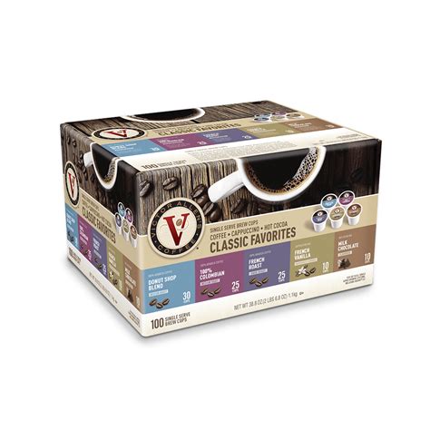 Victor Allen single serve K-cups: Variety Pack, 100 count - Walmart.com ...