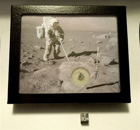 NWA 5000 Moon Rock lunar meteorite display | Lunar meteorite, Moon rock ...