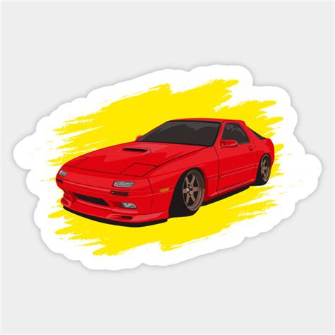 Mazda RX7 JDM - Mazda Rx7 - Sticker | TeePublic