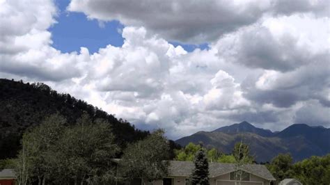 Flagstaff Weather Time Lapse x120, July 15 - 20, 2013 High Definitioin - YouTube