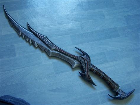 Daedric Sword from Skyrim by Dj3r0m on Etsy