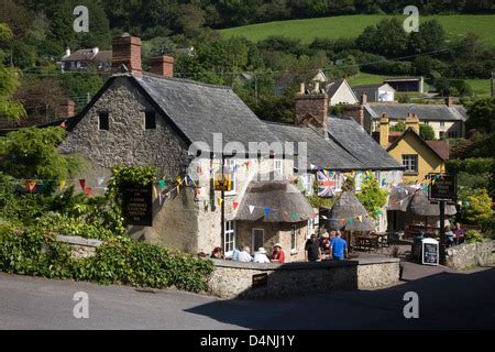 The Masons Arms Inn, Branscombe, Devon, England, UK Stock Photo - Alamy