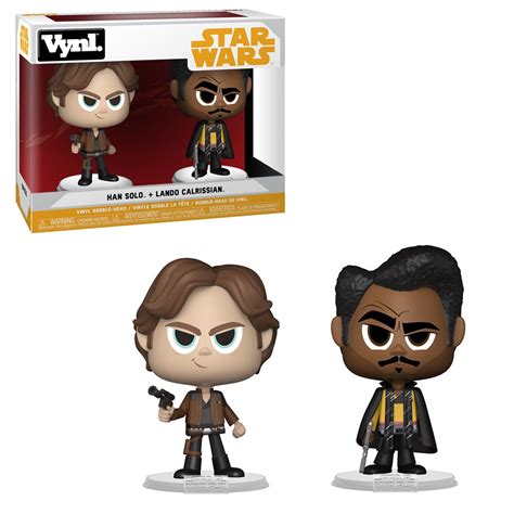 New Solo Movie Funko Pop! Han Solo and Lando Calrissian Vinyl Figure ...