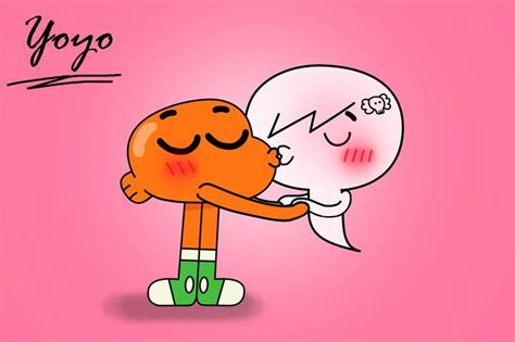 Darwin kiss Carrie by Cholnatree on DeviantArt | World of gumball, The ...