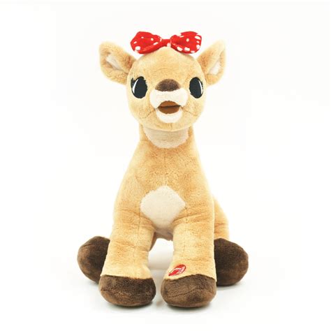 Rudolph the Red-Nosed Reindeer® 15" Musical Light Up Plush Clarice ...