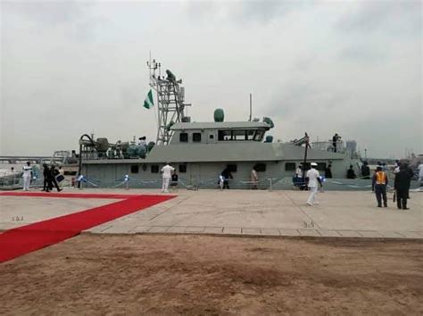 Nigerian Navy receives donated patrol boat from China — The DEFENDER